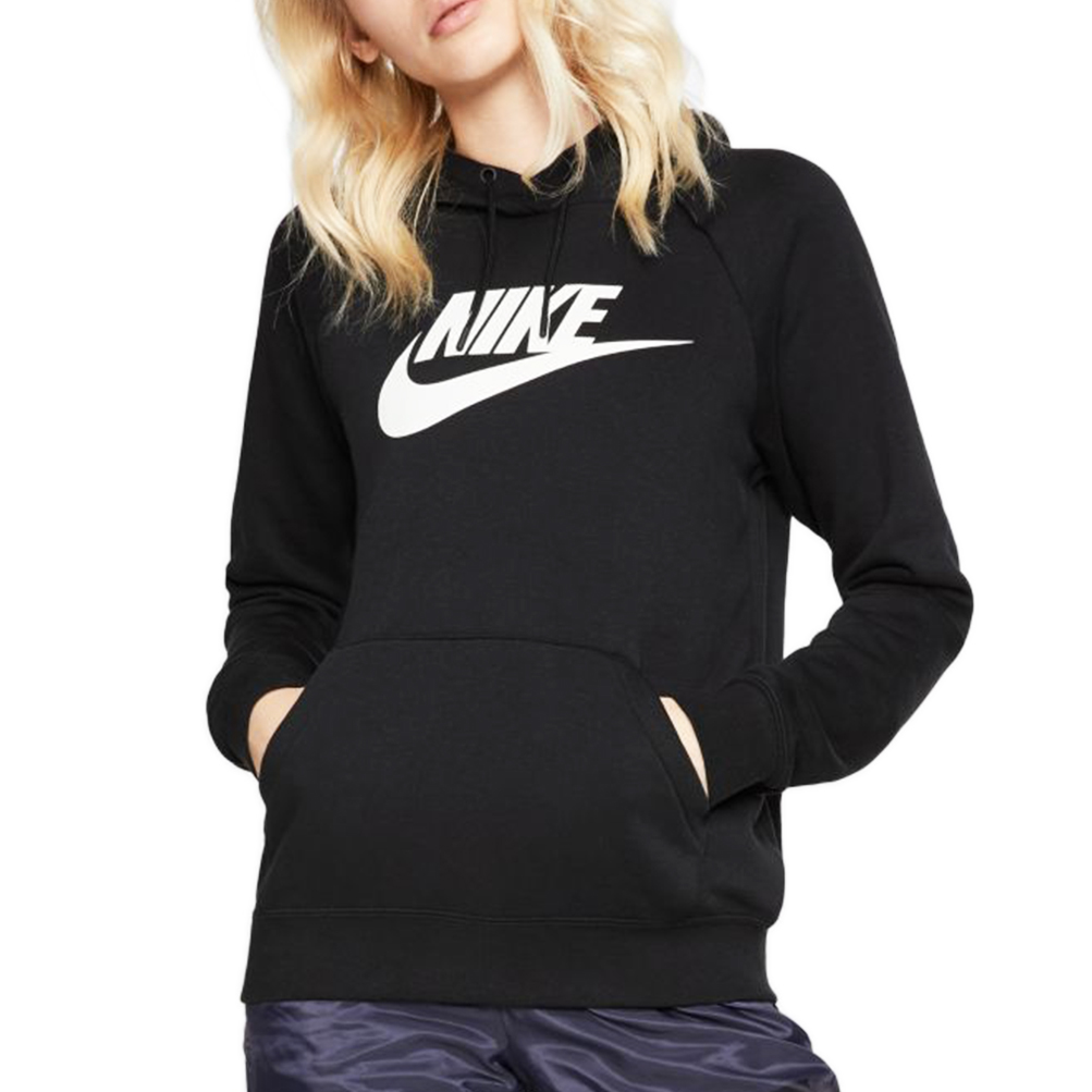 sudadera nike negra capucha